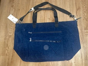 Kipling Tasche Beuteltasche blau Travel Isaac NEU X Large abnehmbarer Riemen Trolleyhülle - Bild 1 von 9