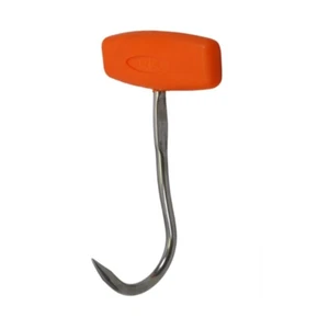 Butchers meat hook orange handle 6" - Foto 1 di 3