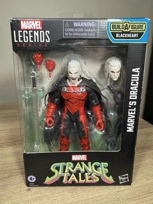 Figura de acción Marvel Legends Strange Tales Dracula Blackheart BAF Wave Foto 1 de 4