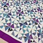 Handmade Winter Alaska Cotton Fabric Queen Size Patchwork quilt top/topper