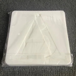 Art Supply 6 Zoll Quadrat Alphabet Buchstabe Neu Versiegelt Tasche Weiß Schablonen Malerei - Bild 1 von 2