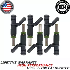 x6 NEW GENUINE OEM SIEMENS FUEL INJECTORS FOR 2007 Mercedes-Benz E280 3.0L V6 - Bild 1 von 5