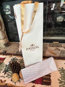 Sacchetto regalo bottiglia PATRON TEQUILA NUOVO carta velina etichetta regalo divertente da collezione - Foto 1 di 13