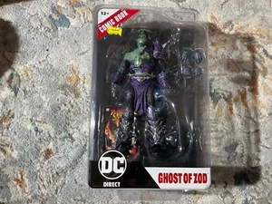Modellino McFarlane DC Multiverse Ghost Of Zod 7" Superman Ghosts Krypton con fumetto - Foto 1 di 2