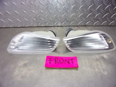890 E VESPA  PIAGGIO LX50 2006 OEM FRONT R&L TURN SIGNAL LIGHT (TWO) - image 1 of 4