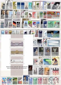 BRD - Jahrg. 1985 - 1989 ** - KW 419,-- € ( 32460 ) - Bild 1 von 3