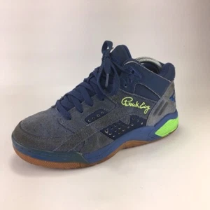 Scarpe da basket avvolgenti Patrick Ewing da uomo blu stringate 1EW90122-470 7 US - Foto 1 di 9