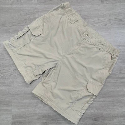 Columbia GRT Cargo Shorts Sz XL Hiking Outdoor Utility Casual Beige Shorts Only - Image 1 of 4