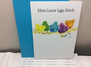 RSVP EASTER GREETING CARD New w/Envelope “When Easter eggs Hatch....." - Picture 1 of 2