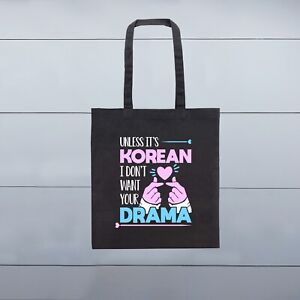 Bolso tote bag K-Drama K-Pop Corea Idol algodón nuevo