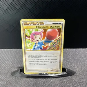 JCC Pokémon - Tarjeta de preguntas del entrevistador - LP/NM - Desatado - Imagen 1 de 6