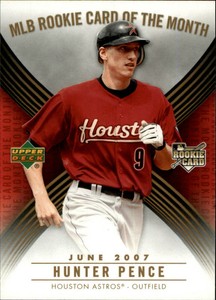 2007 Upper Deck MLB Rookie Card of the Month #ROM3 Hunter Pence - NM-MT