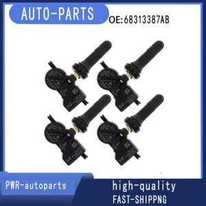4x Tire Pressure Sensor TPMS For 2016-2021 Jeep Renegade Fiat 500X - 68313387AB - Picture 1 of 9