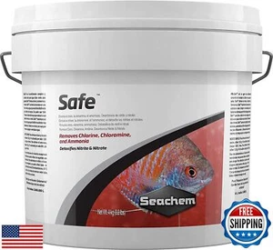 Seachem Safe Concentrated Dry Conditioner for Fresh and Salt Water, 8.8 Pound - Picture 1 of 3