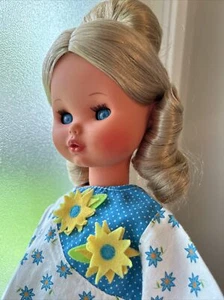 Vintage 1970’s Furga  Blonde/Blue Eyes Italian Doll - Picture 1 of 12