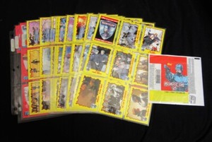 “Robocop 2” Topps Trading Cards-1990-88 Card + 11 Stickers-MINT                