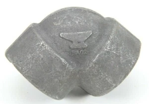 ANVIL 1" FNPT 90° ELBOW A105 FORGED STEEL CLASS 3000 0361101207 NOS - Picture 1 of 4