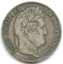 5 francs argent Louis Philippe I 1838 W n°260