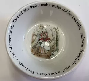 Beatrix Potter Peter Rabbit Bowl, Wedgewood vintage porcelain classic - Picture 1 of 2