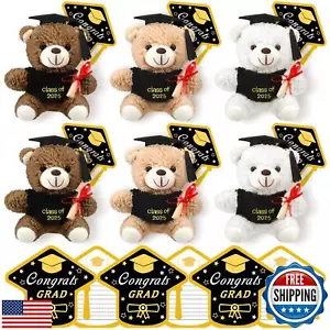 yesaior 5.5Inch Graduation Bear Plush Gift, Graduation Bear Stuffed Animal Be - Picture 1 of 5