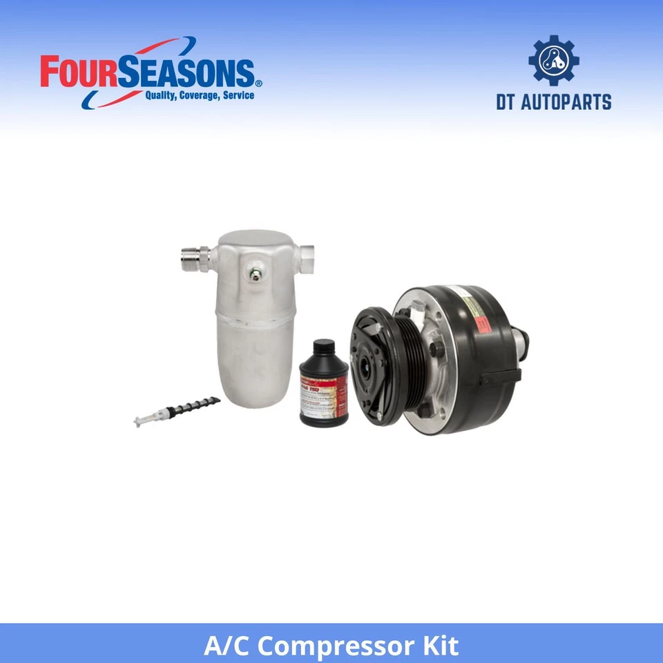 Kit de compresor de aire acondicionado para Chevrolet C1500 1993 4 estaciones Foto 1 de 4