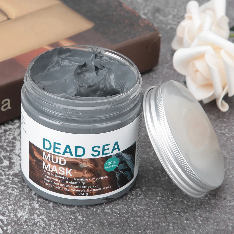 Dead Sea Mud Mask Pimple Blackhead Removal Skin Tightening Cleaning Facial Mask - Image 1 of 4