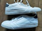 Adidas Continental Vulc Low Leather Trainers Size 10 White