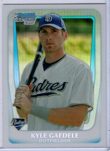 2011 BOWMAN CHROME DRAFT REFRACTOR #BDPP23 KYLE GAEDELE