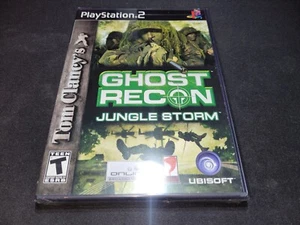 Tom Clancy's Ghost Recon Jungle Storm Black Label Playstation 2 PS2 New Sealed! - Picture 1 of 3