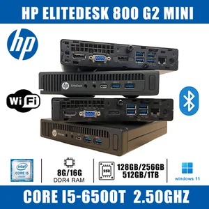 HP EliteDesk800 G2 Mini i5-6500T 2.50GHz Up to 16GB RAM Up to 1TB SSD Windows 11 - Picture 1 of 22