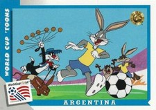 1994 Upper Deck World Cup USA '94 World Cup Looney Toons Base Common (#21 - #40)
