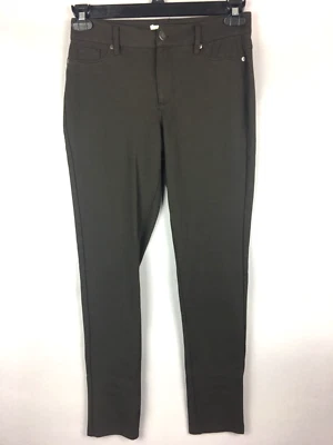 Jeggings para mujer Cato bolsillos elásticos con cremallera marrón mosca talla 6 Foto 1 de 4