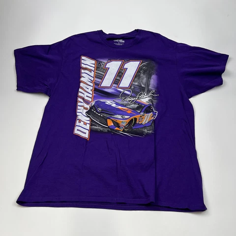 Denny Hamlin #11 FEDEX/Joe Gibbs Racing NASCAR Size XXL Purple Cover
