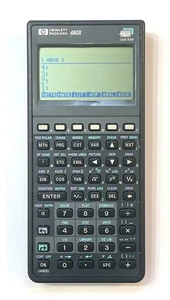 HP 48GX Graphing Engineering Calculator W/ Battery + Exp Cover New Keyboard Foam - Picture 1 of 10