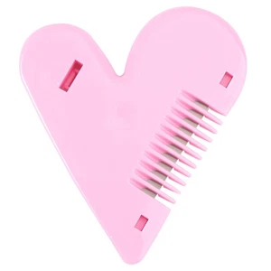Double- Comb Bangs Comb Portable Self-Service Hair Repair for Women(Pink) - Picture 1 of 12