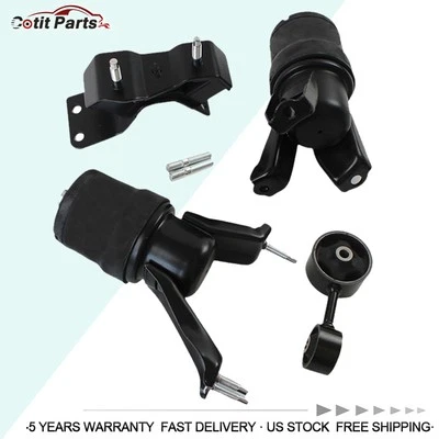 Engine Motor & Transmission Mount Set of 4 Fit for Toyota Camry 1997-2001 2.2L Foto 1 de 4
