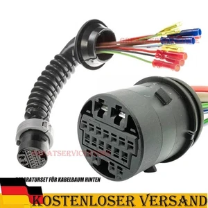 FÜR OPEL Astra H TÜR TÜRE KABELBAUM REPARATURSATZ SILIKON HINTEN LINKS/RECHTS - Picture 1 of 5