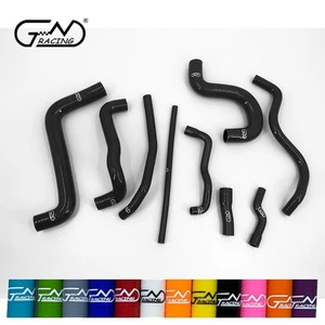 Silicone Radiator Coolant Hose Kit Fit 1987-1991 VW Golf GTI MK2 1.8 8V PB Black - Picture 1 of 11