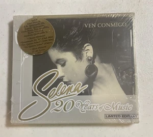 Selena RARE Cd Ven Conmigo 20 Years Of Music Limited Edition SEALED Latin Tejano - Picture 1 of 6