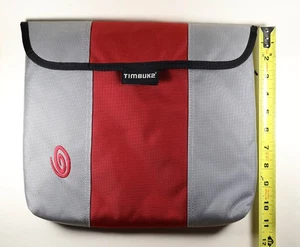 Timbuk2 Laptop Tablet Sleeve Case 12” x 11" Red Gray - Picture 1 of 5