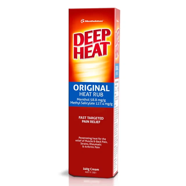 Deep Heat Original Cream 140g Fast Pain Relief Muscular Aches and Strains - image 1 of 1