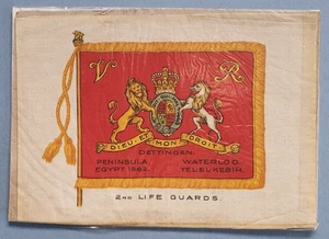 a106 Regimental Colours & Crests Silk 16cms x 12cms - Picture 1 of 1