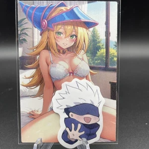 Dark Magician Girl Anime Waifu Card Doujin ACG Goddess Holo - Picture 1 of 4