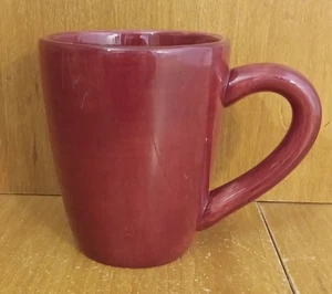 Tabletops CORSICA CHERRY RED Mug, 16 oz / 4 1/2", Excellent - Picture 1 of 8