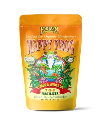 FoxFarm Happy Frog Citrus & Avocado Fertilizer – Formula for Lemons, Orang - Image 1 of 4