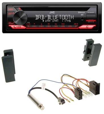 JVC CD DAB USB Bluetooth MP3 Autoradio für Seat Leon, Toledo (1998-2006) - Bild 1 von 4