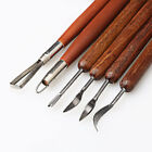 6Pcs Stainless Steel Clay Sculpting Wax Ceramic Carving Pottery Tool Double Head