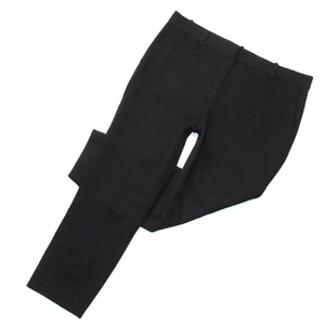 NWT Theory Treeca in Black Summer Knit Twill Tapered Ankle Pants 14 - Picture 1 of 6