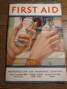 Opuscolo di pronto soccorso del 1950 della Metropolitan Life Insurance Company - Foto 1 di 4