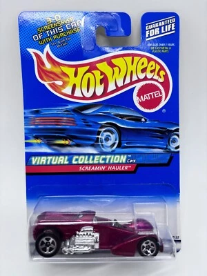 Литой автомобиль Hot Wheels 2000 Virtual Collection Screamin' Hauler #156, запечатанный - Изображение 1 из 3